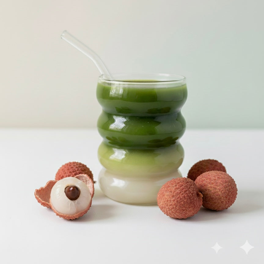 Le Matcha Litchi : Le match parfait entre tradition et exotisme