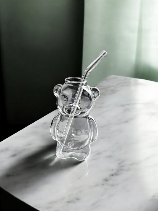 Tasse en verre « Ourson »