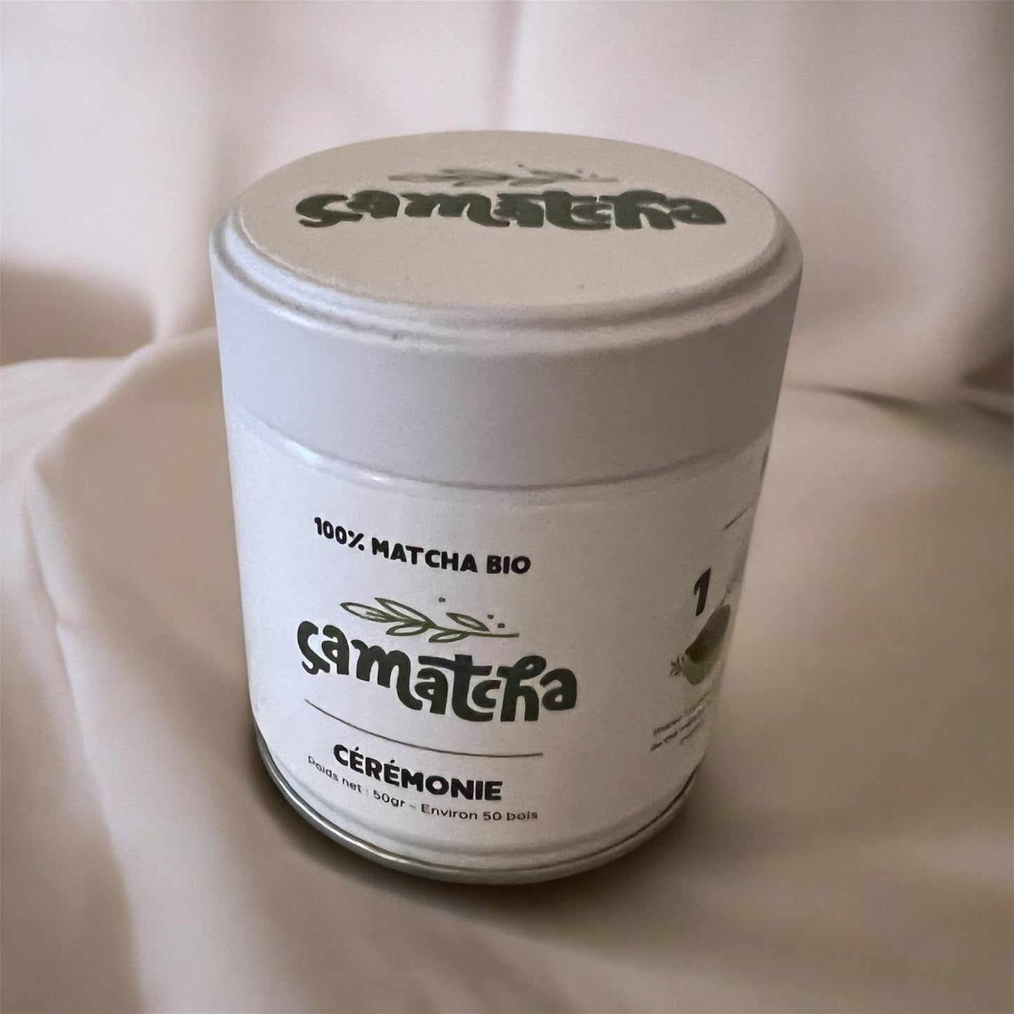 Pot de poudre matcha qualité cérémonie en format 50gr.